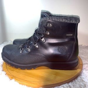 Rockport Men's Peakview Plain Toe Waterproof Black Hiking Boot Sz 13 K62835